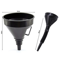 Laden Sie das Bild in den Galerie-Viewer, Trichter Einfülltrichter Fülltrichter Filter Trichtersatz Kunststofftrichter