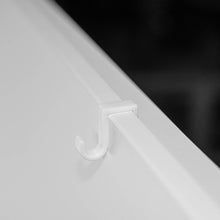 Laden Sie das Bild in den Galerie-Viewer, Türhaken Türklemme Türklammer Türclip Türhaken Tür Kleiderhaken Universal Weiß