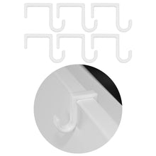 Laden Sie das Bild in den Galerie-Viewer, Türhaken Türklemme Türklammer Türclip Türhaken Tür Kleiderhaken Universal Weiß