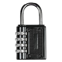 Laden Sie das Bild in den Galerie-Viewer, Zahlenschloss Vorhängeschloss Zahlenkombination Zahlenkombinationsschloss 4 Code