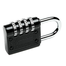 Laden Sie das Bild in den Galerie-Viewer, Zahlenschloss Vorhängeschloss Zahlenkombination Zahlenkombinationsschloss 4 Code