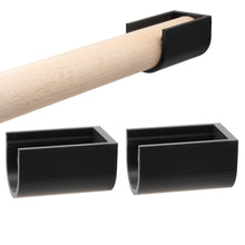 Laden Sie das Bild in den Galerie-Viewer, Wandlager Kleiderstange Gardinenstange Schrankrohr Stangen Halter Halterung Set