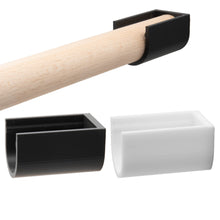 Laden Sie das Bild in den Galerie-Viewer, Wandlager Kleiderstange Gardinenstange Schrankrohr Stangen Halter Halterung Set