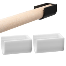 Laden Sie das Bild in den Galerie-Viewer, Wandlager Kleiderstange Gardinenstange Schrankrohr Stangen Halter Halterung Set