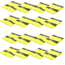 Laden Sie das Bild in den Galerie-Viewer, Warnweste Sicherheitsweste Sicherheits-Warnweste KfZ Universal EN ISO 20471 Gelb