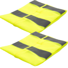 Laden Sie das Bild in den Galerie-Viewer, Warnweste Sicherheitsweste Sicherheits-Warnweste KfZ Universal EN ISO 20471 Gelb