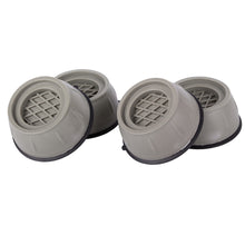 Laden Sie das Bild in den Galerie-Viewer, 4x Vibrationsdämpfer Waschmaschine Anti-Vibration Waschmaschinenfüße Dämpfer Set