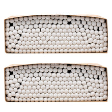 Laden Sie das Bild in den Galerie-Viewer, Wattestäbchen Ohrenstäbchen Baumwolle Ohrenreiniger Bambusstäbchen Bio