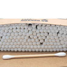 Laden Sie das Bild in den Galerie-Viewer, Wattestäbchen Ohrenstäbchen Baumwolle Ohrenreiniger Bambusstäbchen Bio