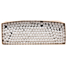 Laden Sie das Bild in den Galerie-Viewer, Wattestäbchen Ohrenstäbchen Baumwolle Ohrenreiniger Bambusstäbchen Bio