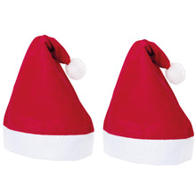 Laden Sie das Bild in den Galerie-Viewer, 1-128 Weihnachtsmütze Weihnachtsmann Mütze Santa Claus Nikolaus Nikolausmütze
