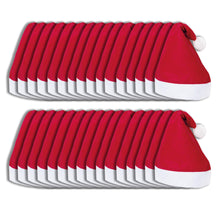 Laden Sie das Bild in den Galerie-Viewer, 1-128 Weihnachtsmütze Weihnachtsmann Mütze Santa Claus Nikolaus Nikolausmütze