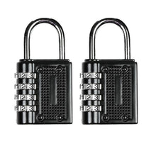 Laden Sie das Bild in den Galerie-Viewer, Zahlenschloss Vorhängeschloss Zahlenkombination Zahlenkombinationsschloss 4 Code