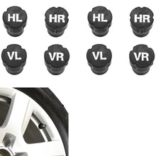 Laden Sie das Bild in den Galerie-Viewer, 8x Reifenmarkierer Ventilkappen Reifenmarker Reifenwechsel Reifenbeschriftung