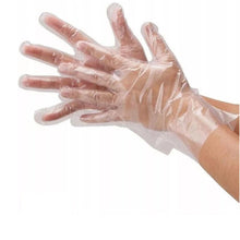 Laden Sie das Bild in den Galerie-Viewer, Einweghandschuhe 50er Set Einmalhandschuhe PE-Handschuhe Plastikhandschuhe