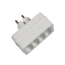 Laden Sie das Bild in den Galerie-Viewer, Steckdosenleiste Mehrfachsteckdose Steckdose Doppelsteckdose Doppelstecker Euro Mehrfachstecker 2 3 4 fach USB