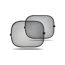 Laden Sie das Bild in den Galerie-Viewer, Sonnenschutz 2er Set Auto Sonnenblende Universal Seitenscheiben Kinder UV Schutz Fenster