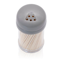 Laden Sie das Bild in den Galerie-Viewer, 900x Zahnstocher Zahnhölzer Zahnpflege Zahnstick Spieß Holz Cocktail Käse Spenderbox