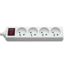 Laden Sie das Bild in den Galerie-Viewer, Steckdosenleiste Steckerleiste Mehrfachsteckdose Mehrfachstecker 3 4 6 8 fach USB