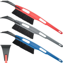 Laden Sie das Bild in den Galerie-Viewer, Eiskratzer Eisschaber Schnee Eis Entferner Besen Feger Bürste abnehmbar XL 2in1