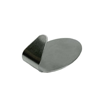 Laden Sie das Bild in den Galerie-Viewer, Kleiderhaken 8er Set Edelstahl Selbstklebend Oval Garderobenhaken Wandhaken Garderobe