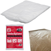 Laden Sie das Bild in den Galerie-Viewer, Malerfolie Abdeckplane 4x5m Schutzplane Abdeckfolie Malerplane Lackierer Folie