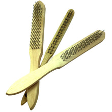 Laden Sie das Bild in den Galerie-Viewer, Drahtbürste Set 3 Stück Stahlbürste Metallbürste Holz Reinigungsbürste 2 3 & 4 Reihen