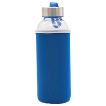Laden Sie das Bild in den Galerie-Viewer, Trinkflasche Glasflasche Wasserflasche Neoprenhülle Teeflasche Sportflasche Getränk Flasche