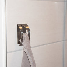 Laden Sie das Bild in den Galerie-Viewer, 2 Handtuchhalter Handtuchhaken Klebehaken Handtuchklemme Edelstahl Selbstklebend