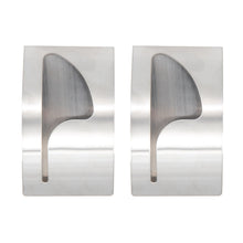 Laden Sie das Bild in den Galerie-Viewer, 2 Handtuchhalter Handtuchhaken Klebehaken Handtuchklemme Edelstahl Selbstklebend