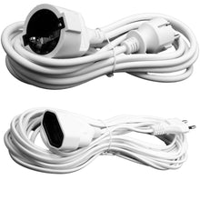 Laden Sie das Bild in den Galerie-Viewer, Verlängerungskabel Stromkabel 3-20 Meter Kabel Euro Schuko Stecker Verlängerung