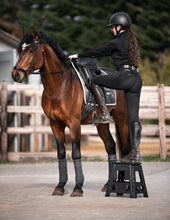 Laden Sie das Bild in den Galerie-Viewer, Klapphocker Trittstufe Aufstiegshilfe Klapptritt Falthocker Hocker Tritt faltbar 39 cm Höhe