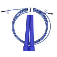 Laden Sie das Bild in den Galerie-Viewer, Profi Springseil Sprungseil Seilspringen Hüpfseil Stahlseil verstellbar universal
