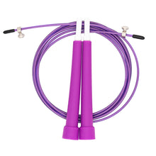 Laden Sie das Bild in den Galerie-Viewer, Profi Springseil Sprungseil Seilspringen Hüpfseil Stahlseil verstellbar universal