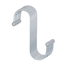 Laden Sie das Bild in den Galerie-Viewer, Metallhaken S Haken Groß Klein Küchenhaken Fleischerhaken Gardrobenhaken Werkstatthaken