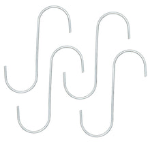Laden Sie das Bild in den Galerie-Viewer, Metallhaken S Haken Groß Klein Küchenhaken Fleischerhaken Gardrobenhaken Werkstatthaken