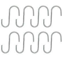 Laden Sie das Bild in den Galerie-Viewer, Metallhaken S Haken Groß Klein Küchenhaken Fleischerhaken Gardrobenhaken Werkstatthaken