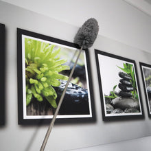Laden Sie das Bild in den Galerie-Viewer, Teleskop Staubwedel Staubwischer Staubfänger 33cm-81cm ausziehbar Grau oder Blau