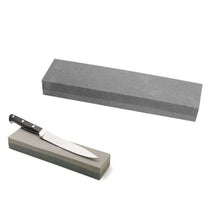 Laden Sie das Bild in den Galerie-Viewer, Wetzstein Schleifstein Abziehstein Schärfstein Messer doppelseitig 200 mm