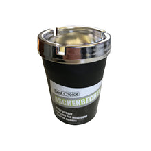 Laden Sie das Bild in den Galerie-Viewer, Aschenbecher 3 Stück Windaschenbecher Ascher für Balkon Auto in Silber, Blau & Gold