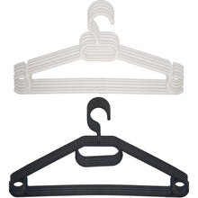 Laden Sie das Bild in den Galerie-Viewer, Kleiderbügel 10er Set Wäschebügel Hosenbügel Kunststoffbügel Bügel Hosenstange