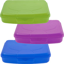 Laden Sie das Bild in den Galerie-Viewer, Brotdose Lunchbox Proviantbox Vorratsdose Sandwich Gemüse Obst Dose Box Behälter