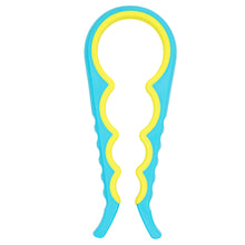 Laden Sie das Bild in den Galerie-Viewer, Deckelöffner Schraubdeckelöffner Glasöffner Gläser Deckel Öffner gelb