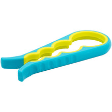 Laden Sie das Bild in den Galerie-Viewer, Deckelöffner Schraubdeckelöffner Glasöffner Gläser Deckel Öffner gelb