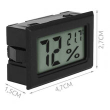Laden Sie das Bild in den Galerie-Viewer, Thermometer Hygrometer Luftfeuchtigkeit Raumtemperatur Thermo Digital Mini