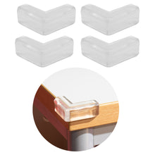 Laden Sie das Bild in den Galerie-Viewer, 8x Kantenschutz Eckenschutz Tisch Möbel Kinder Baby Schutz Ecken Kanten Gummi Set