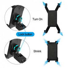 Laden Sie das Bild in den Galerie-Viewer, Fahrrad Handyhalterung Lenker Halter Motorrad Handhalter Lenkerhalterung Handyhalter
