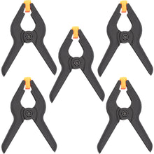 Laden Sie das Bild in den Galerie-Viewer, 5x Federklemme Klemmzwinge Leimklemme Leimzwinge Feder Klemme Zwinge Klammer Set