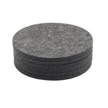 Laden Sie das Bild in den Galerie-Viewer, Filzuntersetzer Glasuntersetzer Rund Bierdeckel Tisch Bar Glas Untersetzer 6tlg