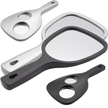 Laden Sie das Bild in den Galerie-Viewer, Handspiegel Kosmetikspiegel Schminkspiegel Reisespiegel Badspiegel Vergrößerung